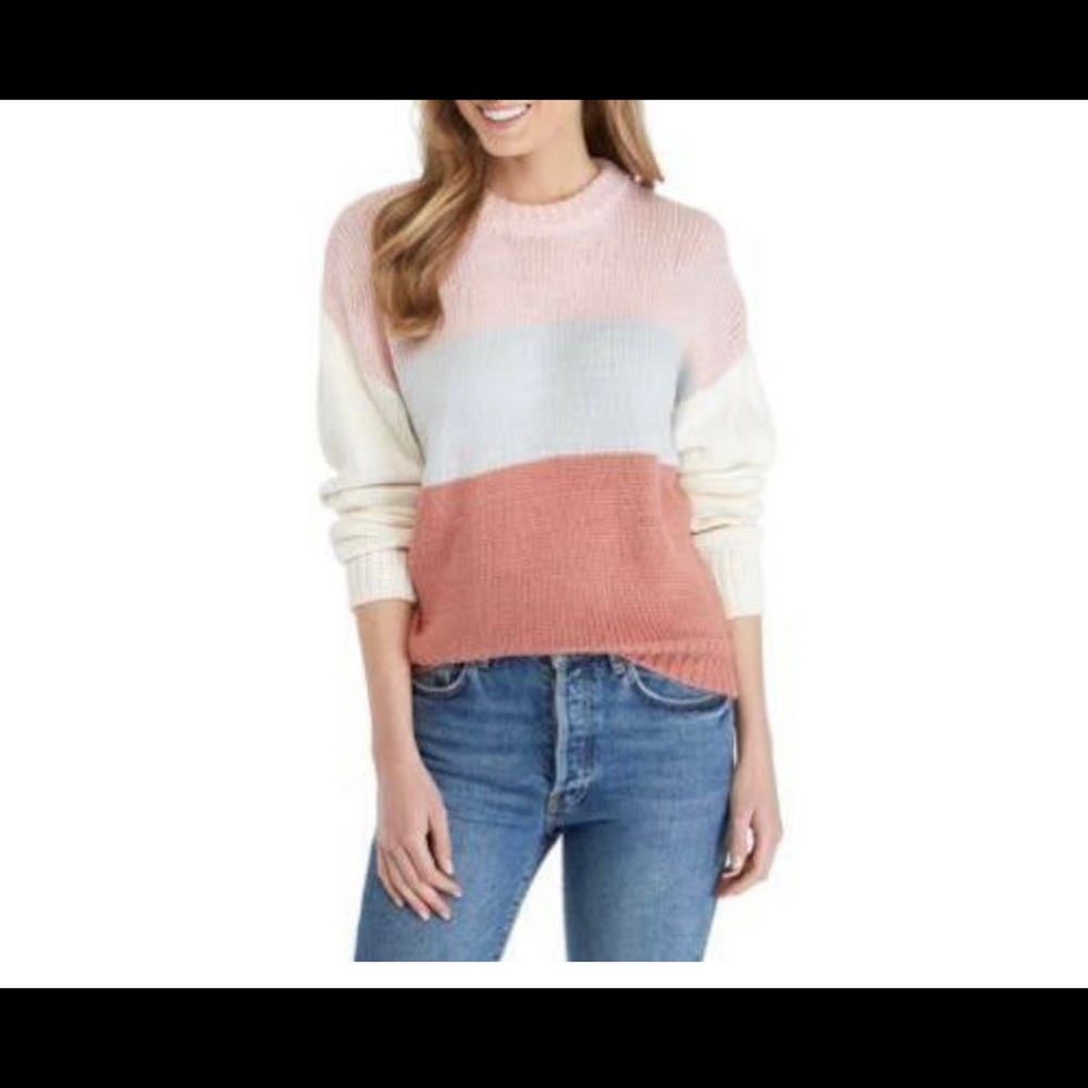 Ella Moss Colorblock Sweater